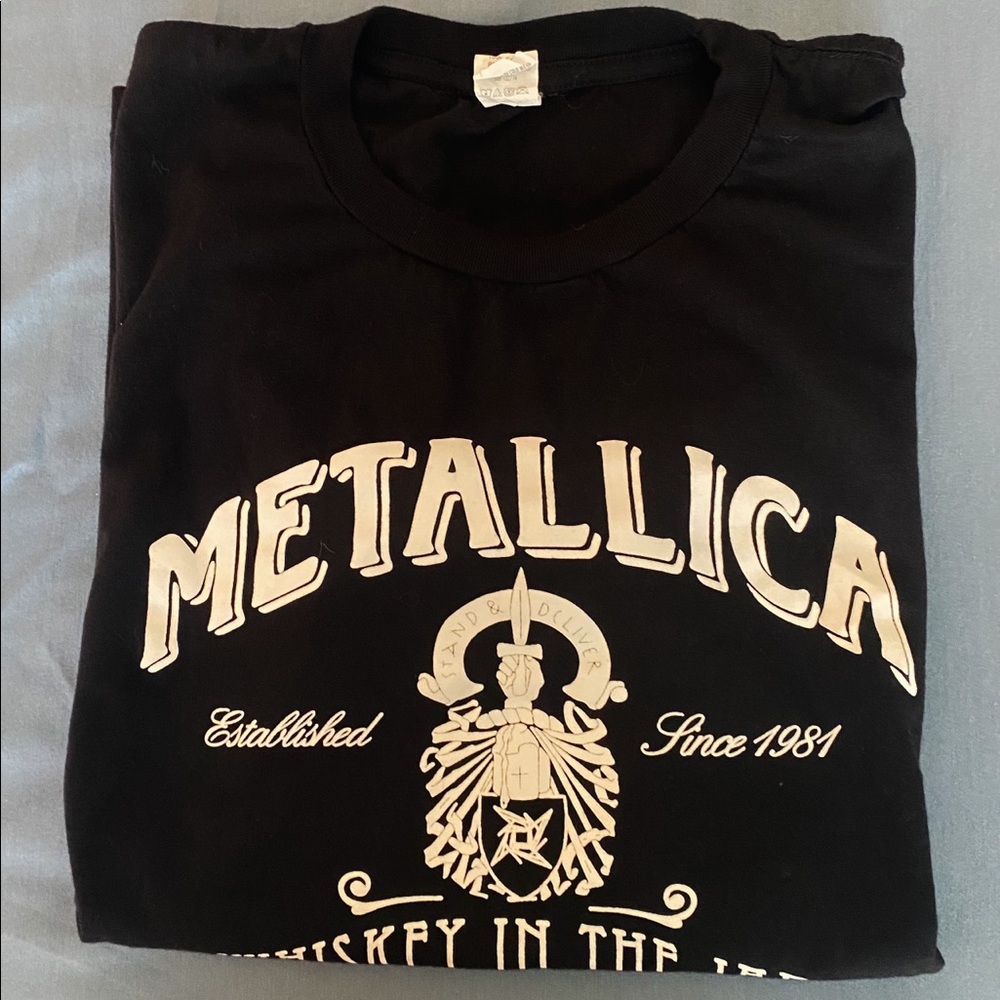 Men’s Metallica “Whiskey In The Jar” T-Shirt Large